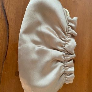 Satin clutch